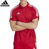 TIRO23 L Polo MMK65 HS7228 Team Power Red Soccer Wear Shirt 1 Piece [adidas] Men's J/2XS