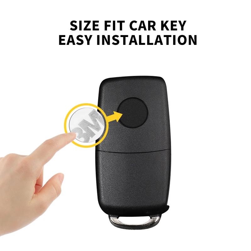 14MM 50Pcs/Lot For Xhorse VVDI KD Car Key Crystal Epoxy LOGO For Opel Fiat SEAT Volkswagen Benz Peugeot Citroen Chevrolet Skoda ld2