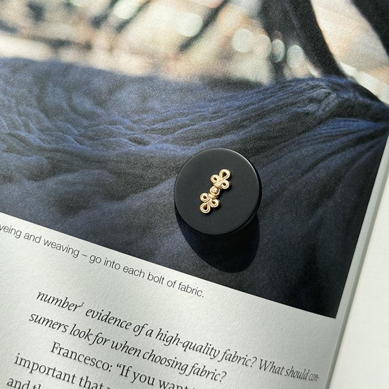 

YES Yisen Xiaoxiang смоляные металлические китайские пуговицы с высоким воротом для пиджаков и кардиганов