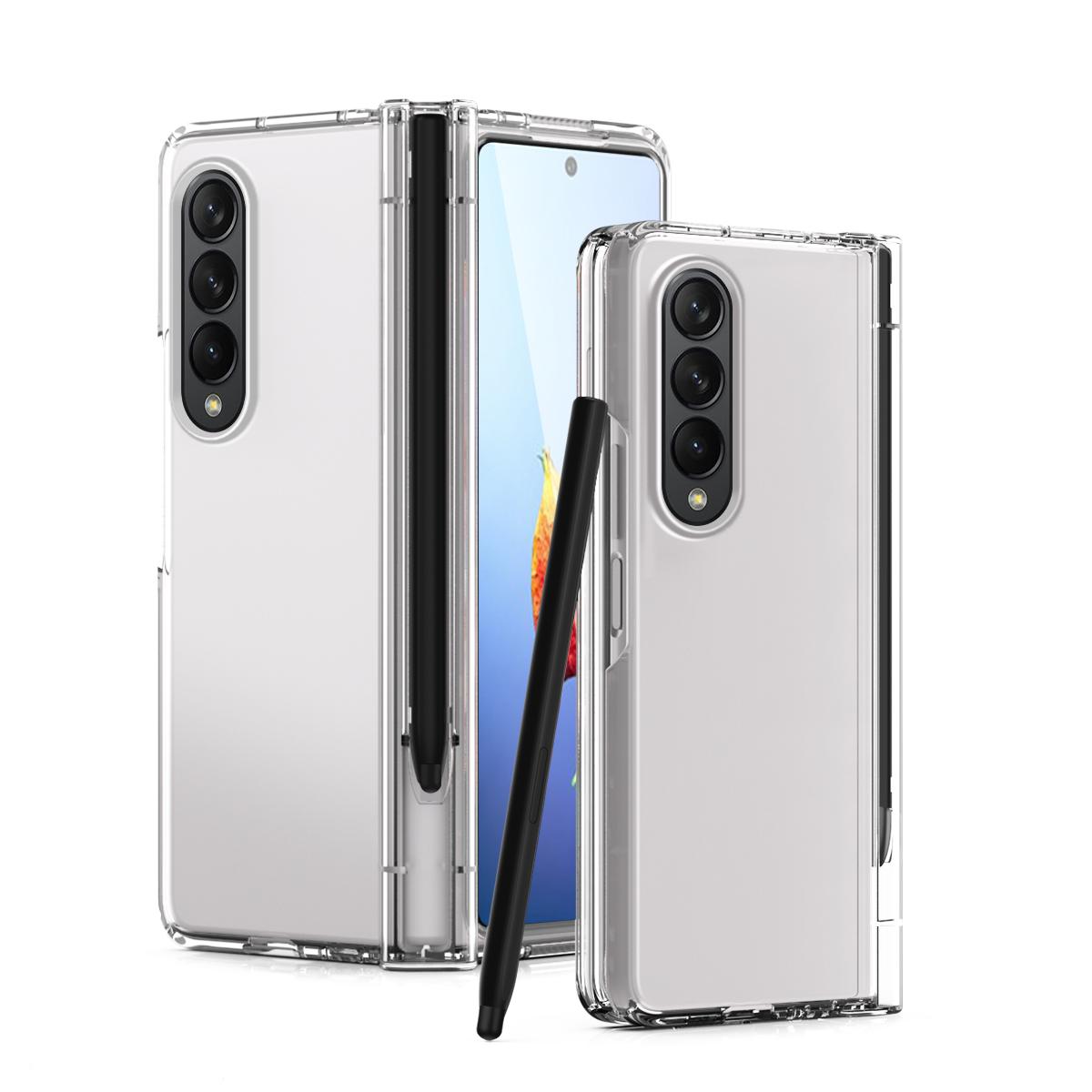 

Прочный защитный чехол из закаленного стекла для Samsung Galaxy Z Fold 4 5G Fold3 Fold4 Fold 2 3 Fold2 Zfold4 S Чехлы-держатели для ручек for Samsung Z Fold 2