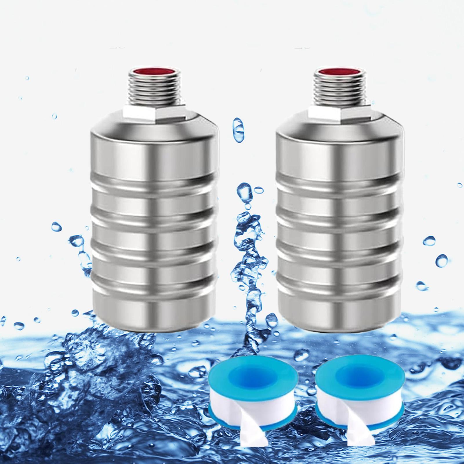 

2 шт. водяной клапан Scomeri, поплавковый клапан, нержавеющая сталь 304, полностью автоматический поплавковый клапан контроля уровня воды, регулятор уровня воды в клапане B