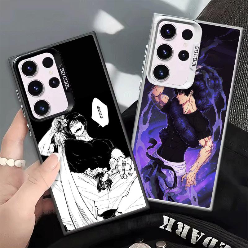 Anime Fushiguro Toji JUJUSU Soft Phone Case for Samsung Galaxy S24 S25 FE S26 Edge S23 Ultra S22 Plus S21 + Shockproof Cover Bac