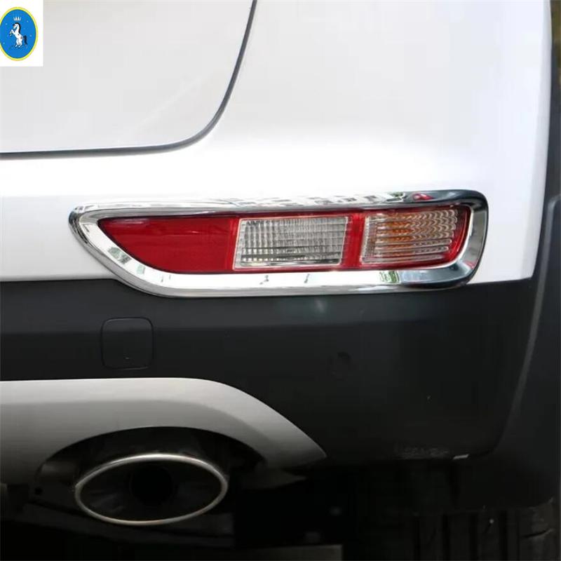 Rear Fog Lamp Light Frame Cover Trim For Kia Sportage 4 QL 2016 2017 2018 ABS Chrome Accessories Decoration