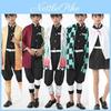Breathable And Eye-catching Demon Slayer Kimetsu No Yaiba Nezuko Kids Cosplay Costume Perfect For Halloween And Fancy Dress Parties