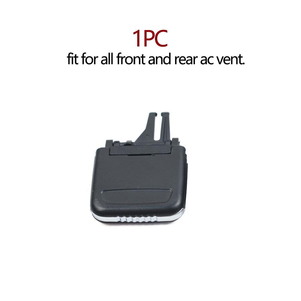 Car Front Rear Air Vent Central AC Vent Grille Slider Outlet Tab Clip Repair Kit For Porsche Cayenne 2010-2016