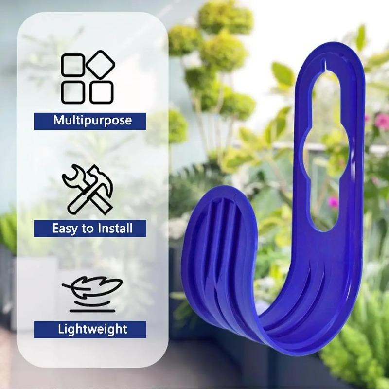 Garden Hose Hangers, Wall Mounted Heavy Duty Hose Hangers, Faucet Watering Hose Hangers, Exterior Wall Storage Hose Pipe Hangers