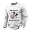 Men's Halloween Long Sleeve Crewneck Casual T-Shirt