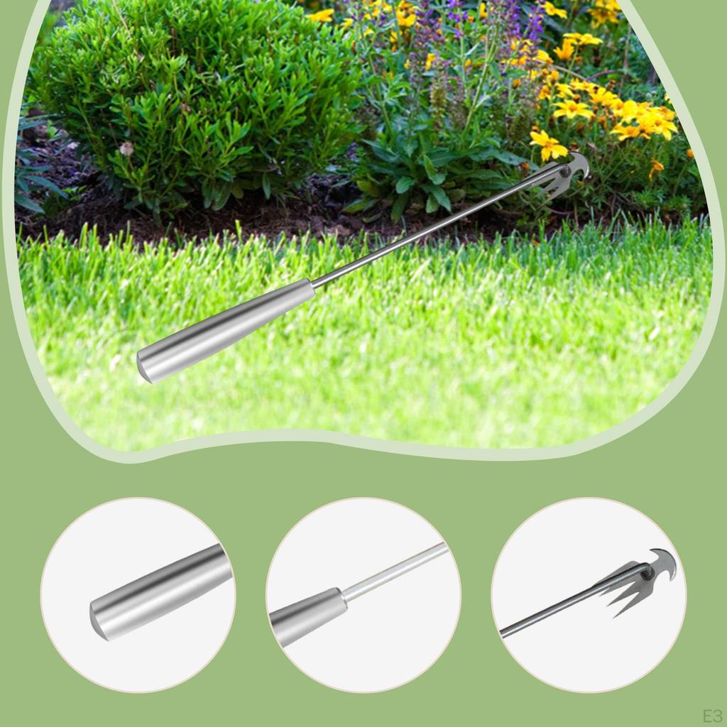 Manual Weeder Grass Puller Garden Remover for Courtyard Flower Planting 40cm