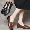 Women's Shoes Summer Soft - Soled Round - Headed Cowhide
