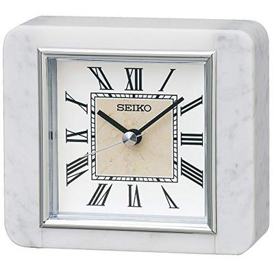 Masa Saati Beyaz Mermer 113×128×44mm BZ362W
