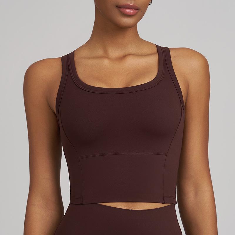 JOOMON Высокоинтенсивный ударопрочный спортивный бюстгальтер с фиксированными чашками и влагоотводящей тканью XL