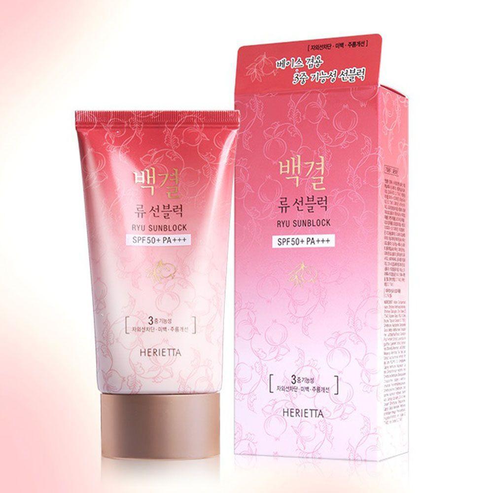 UWZXTJGW Suncare Baekgyeol Ryu Sunblock SPF 50+/PA+++ 60g