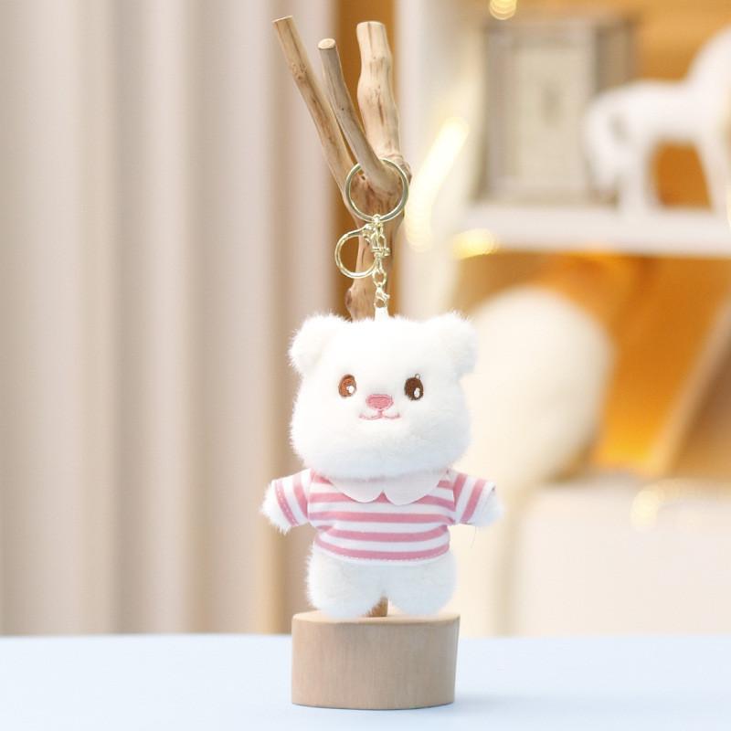 Plush Bear Keychain With Soft Short Plush For Kids And Collectors