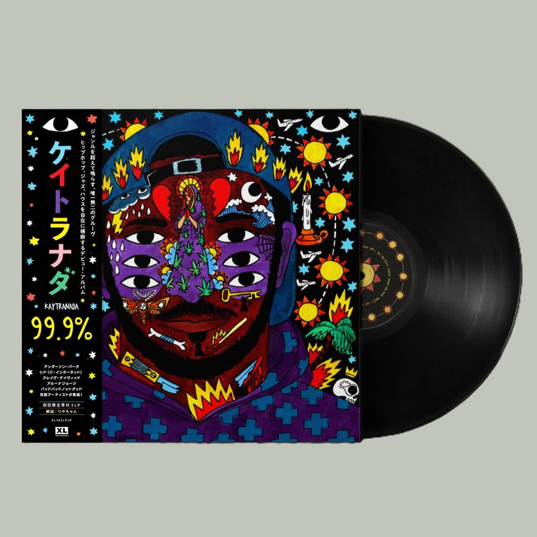 

LP Record KAYTRANADA 99.9 with Japanese obi XL765LPJP XL Recordings 2025 Non Japan Obi Rap HipHopRB