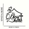 Elegant Metal Welcome Sign Home Wall Decor Modern Housewarming Gift