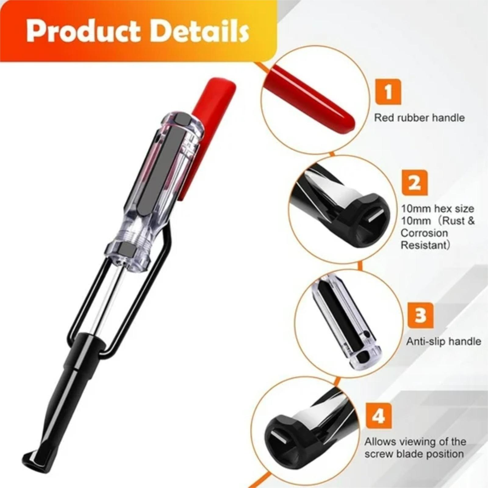 

Инструмент для регулировки гайки 10 мм, Регулировочный штифт, Инструмент для снятия направляющей для позиционирования One Size