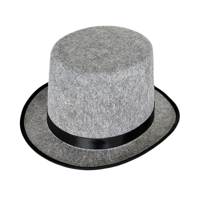 

Child s 13cm Top Hat: Performance, Jazz, Lincoln, Magician, Gentleman, Halloween. Children s 13cm High, Head Circumference 55cm