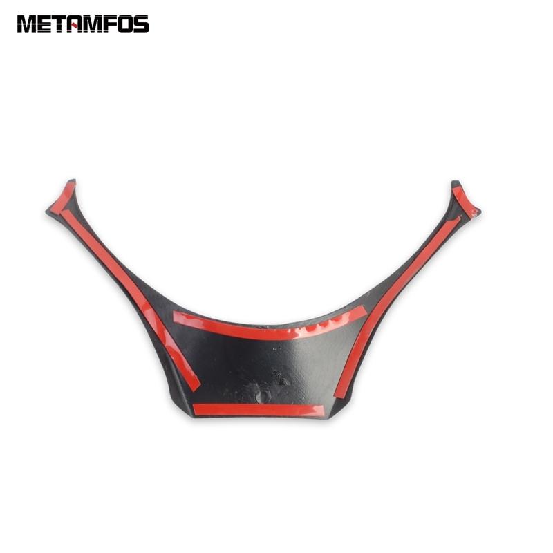 Steering Wheel Cover Molding Trim For Toyota CHR C-HR 2016-  Carbon Fiber Frame Sticker Interior Accessories Car Styling