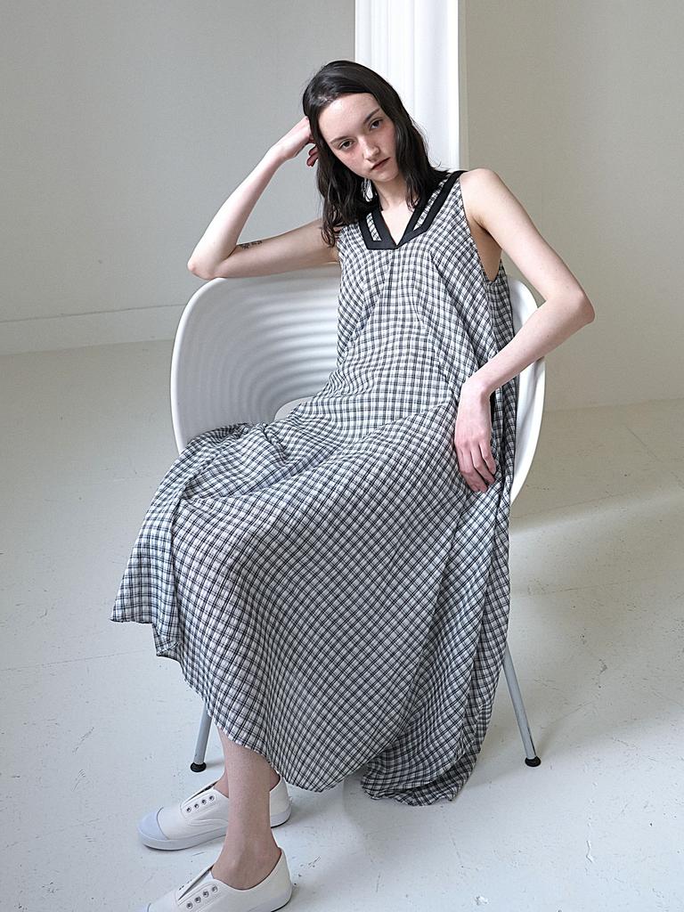 Cote 28-1 Flow Check Dress