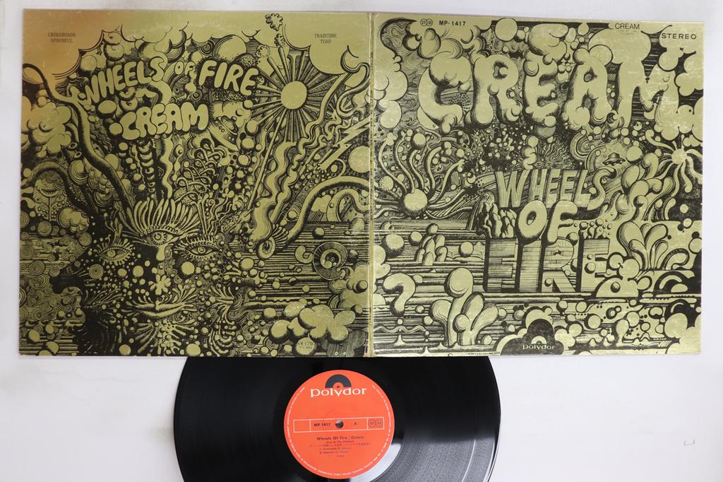 LP Record CREAM - Wheels Of Fire MP1417 POLYDOR 1969 Japan Rock Used