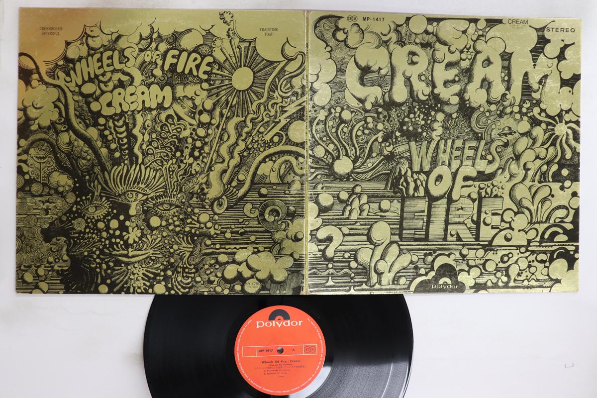 

LP Record CREAM - Wheels Of Fire MP1417 POLYDOR 1969 Japan Rock Used
