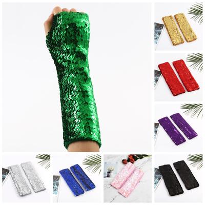 Glittering Arm Cover Sequined Dance Costume New Party Deco  Gift