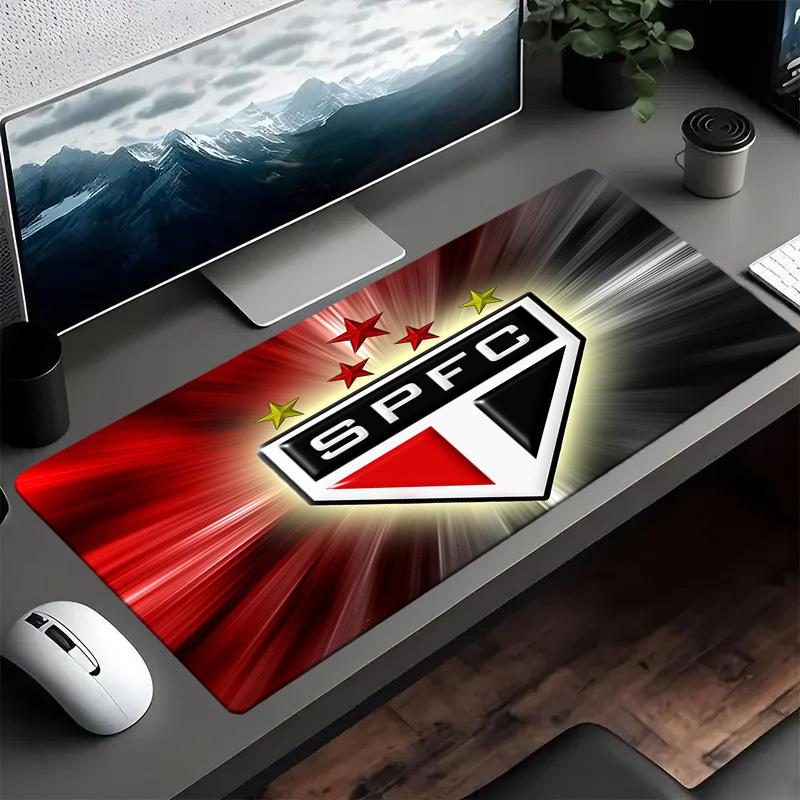 Sao Paulo Fc Crest Mouse pad Mouse pad, Gaming Mouse Pad, keyboard pad, Desk Decor for computer notebook Fan Gift Birthday Gift