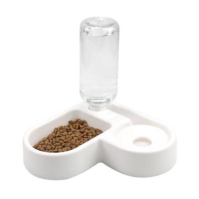 Comedero con dispensador automático de agua para perros y gatos 2X