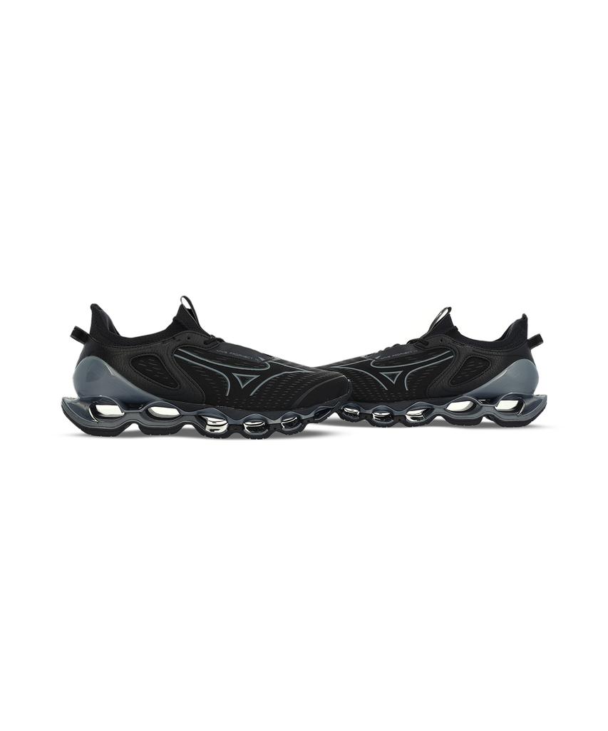 Mizuno (Unisex) Wave Prophecy 14 - Black:Metallic Grey / J1Gc255131