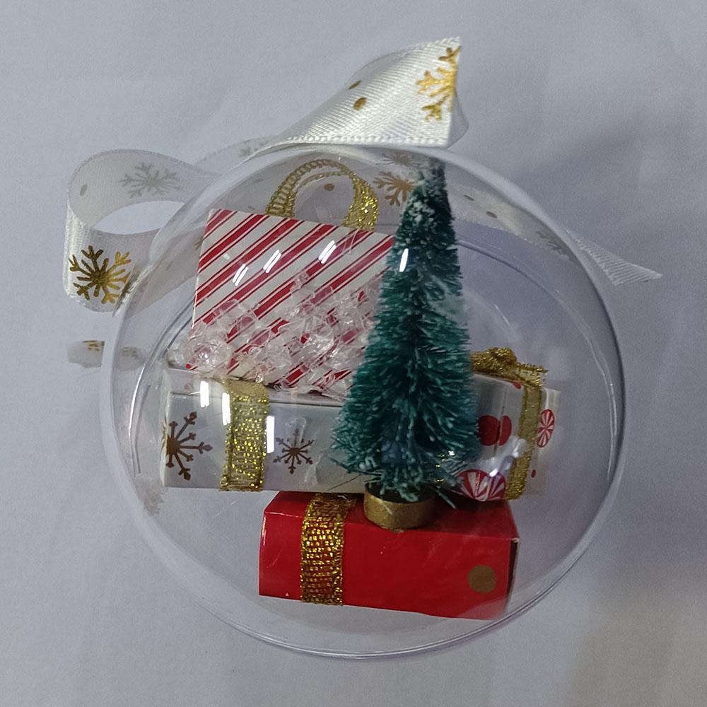 Christmas Tree Ornament Universal Festival Ball Exquisite Fashionable Pendant Transparent Popular Hanging Decroation For Home