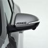 4PCS Car Styling Body Fender Trunk Rearview Mirror Decoration Stickers For Renault DACIA Fluence Scenic Loguna Trafic Koleos ZOE PP24