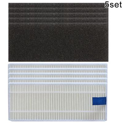 5 sett filter for Rowenta Smart Force Essential Aqua Robotic støvsuger deler