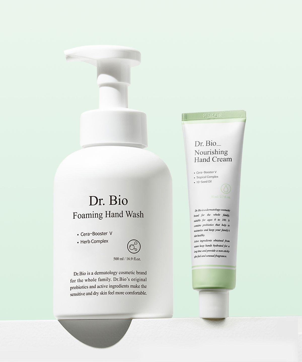 [Hand Care SET] Dr. Bio Hand Wash 500ml + Hand Cream 80ml Fruity Musk Scent