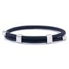 Pig & Hen Double Little Louis Bracelet - Navy X Silver