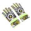 1 Pair Kids Soccer Gloves Latex Collision Resistance Football Goalkeeper Gloves for Grip Finger Guard Yellow Size 7