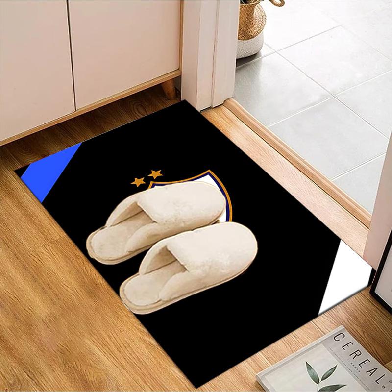 Qarabag Soccer Team Crest Design Rug Office Floor Mat - Machine Washable for Bedroom, bedroom, livingroom, Room Decor Fan Gifts Christmas
