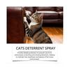 Cat Deterrent Spray, Stops Cats from Peeing & Scratching, Lemon & Coptis, Safe for Furniture 100ml Less