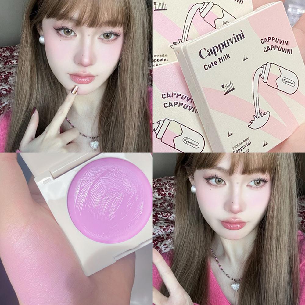 

Палитра румян CAPPUVINI Cream Blush с натуральным и стойким блеском