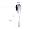 Large Stainless Steel Spoon Children's Meal  Tableware Food  Deepening and Thickening  Polishing Process