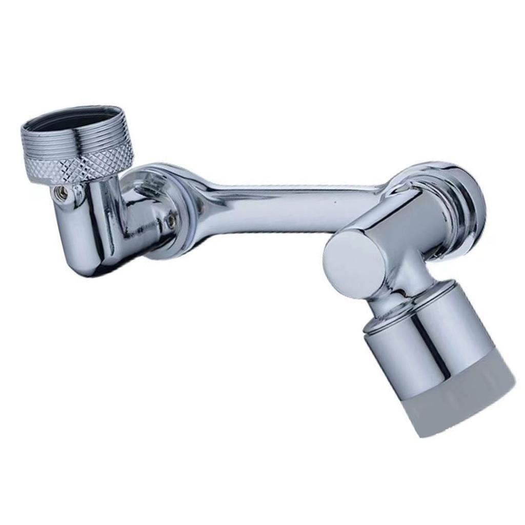 Swivel Faucet Aerator Rotating Faucet Extender Splashproof Universal Sink Water Aerator 2 Mode Outlet Robotic Arm for