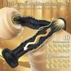 Remote-Control Telescopic Vibrating Wand with Suction Cup Prostate Massager Dildo.
