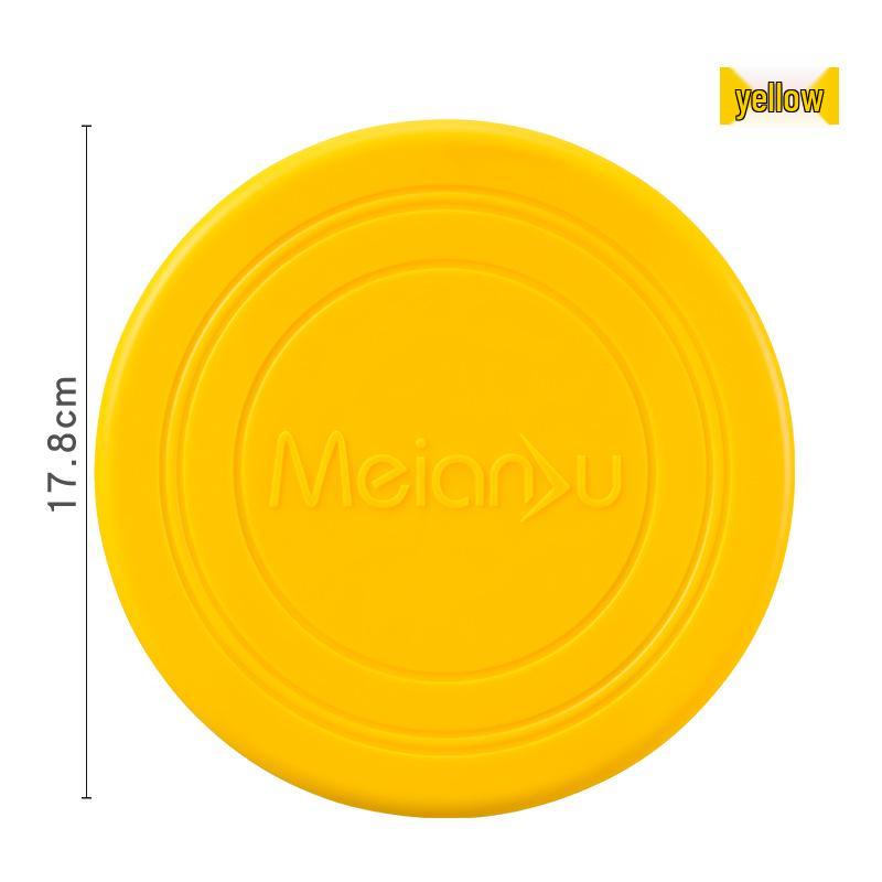 Meianju Floating Soft Frisbee for Dogs - Interactive, Water-Resistant Training Toy