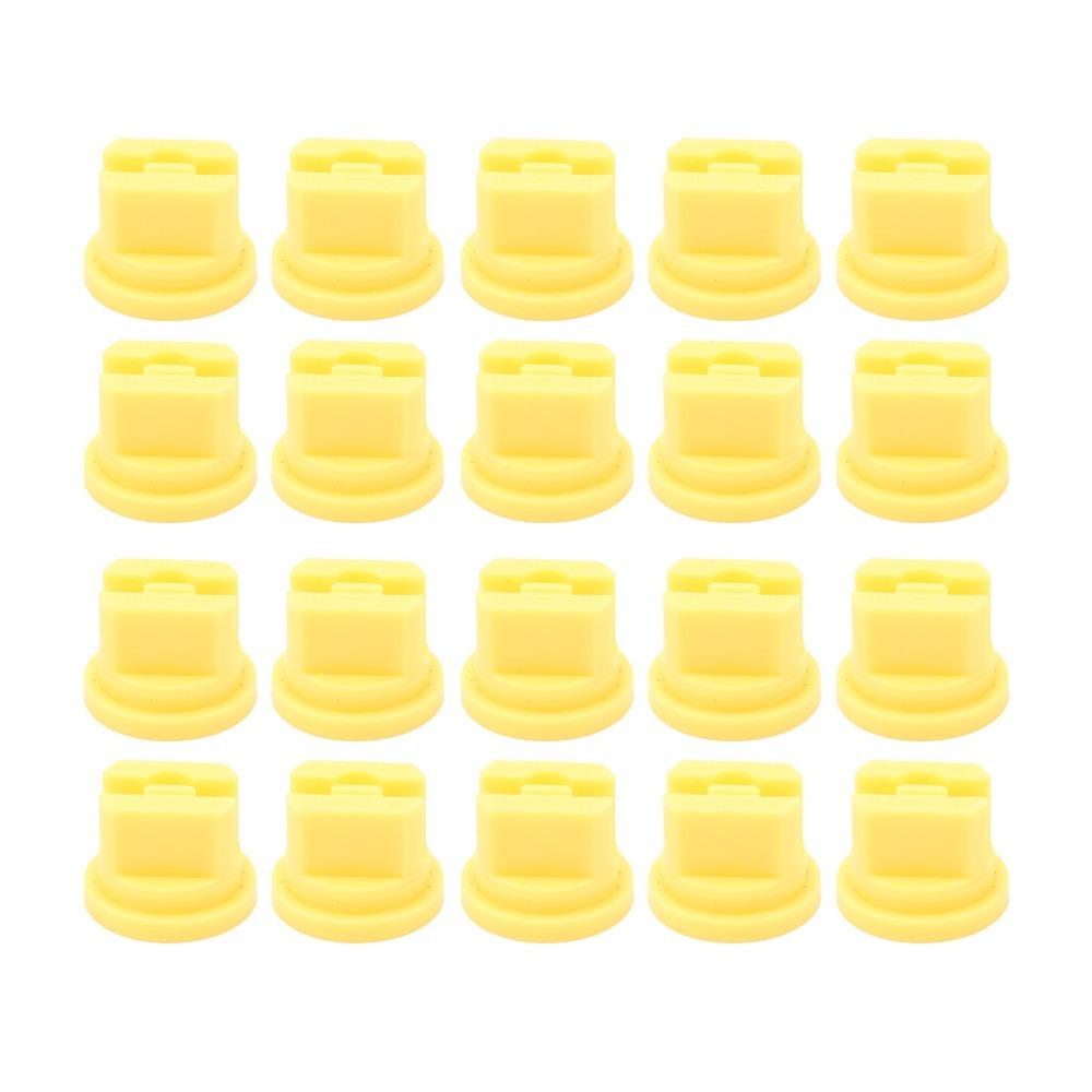 20 Pcs Uniform Spray Distribution Agricultural Spray Nozzle Plastic Spray Tip Cooling Use