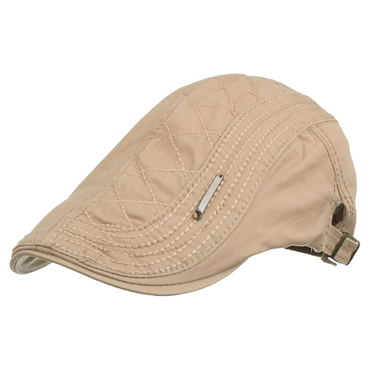 

White Fang Hunting Cap Logo Hat Sports Running Outdoor Golf CA656 Men s (Beige) бежевый