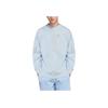 adidas Women's "Dyed With Nature" Printed Crewneck Sweatshirt Light Blue IA7716