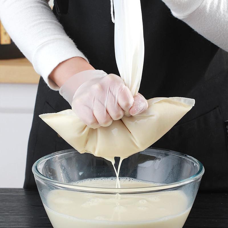 Buy Soy Milk Wine Filter Bag Nut Milk Bag Tea Coffee Oil Yogurt Filter