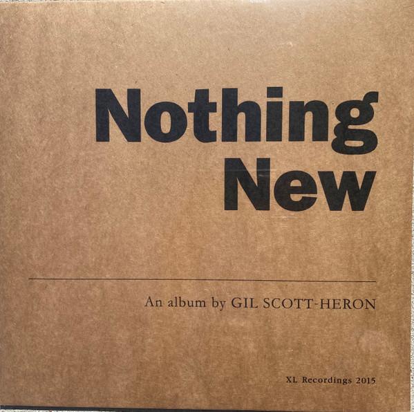 LP Record GIL SCOTT-HERON - Nothing New XL5750 XL Recordings 2020 US Jazz