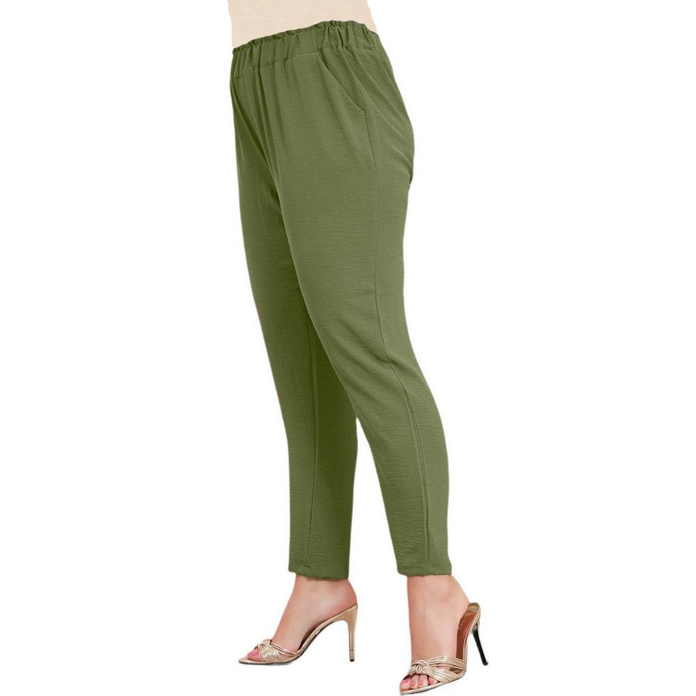 Sports Pocket Linen Black Khaki Green 