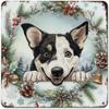 Christmas Metal Wall Art for Home Living Room Kitchen Decor