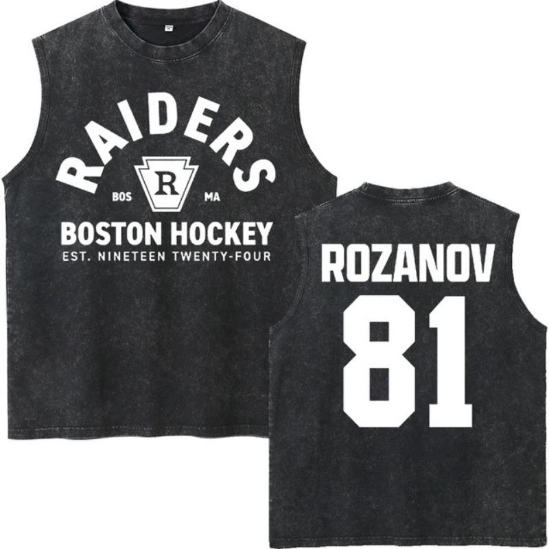 Vintage Washed Heated Rivalry Ilya Rozanov  Boston Raiders